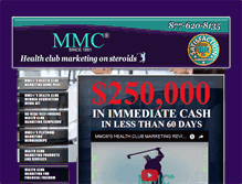 Tablet Screenshot of healthclubmarketingmmc.com